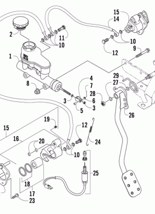 HYDRAULIC BRAKE ASSEMBLY