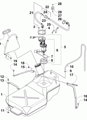 GAS TANK ASSEMBLY