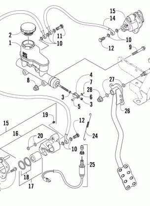 FRONT BRAKE ASSEMBLY