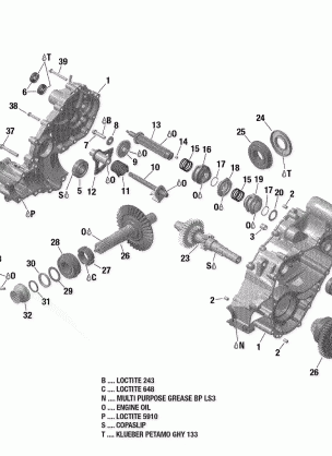 01- Gear Box Output Shaft - GBPS - Package PRO