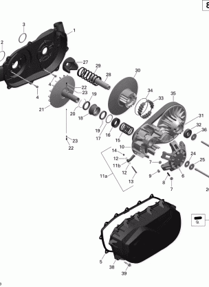 05- Transmission - 850 EFI (Outlander MAX)