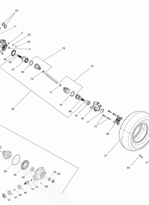 07- Drive System Front - All Models