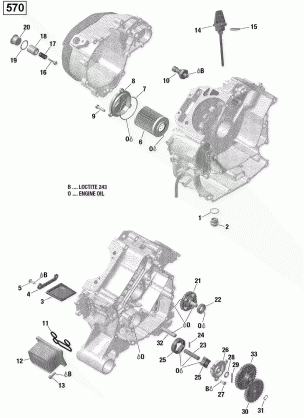 01- Engine Lubrication - 570 EFI (Package PRO)