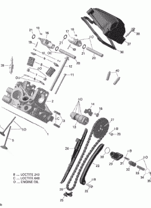 01- Cylinder Head Rear - 650 EFI