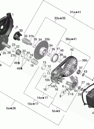 05- Transmission Outlander 800EFI