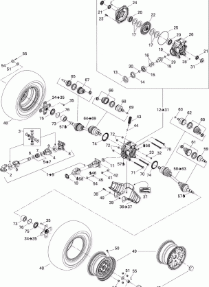 08- Drive System Rear XT