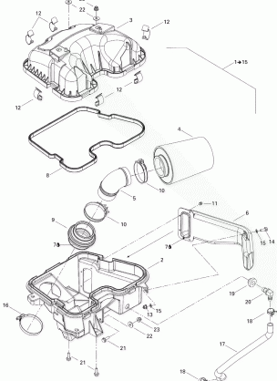 02- Air Intake Silencer