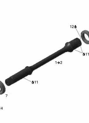 08- Drive Shaft (from engine number M6377192)