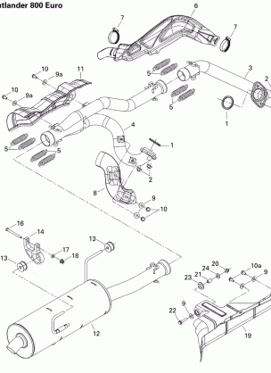 01- Exhaust System Europe