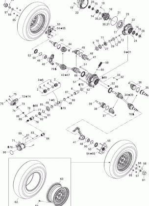 07- Drive System Front XT