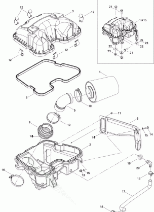 02- Air Intake Silencer