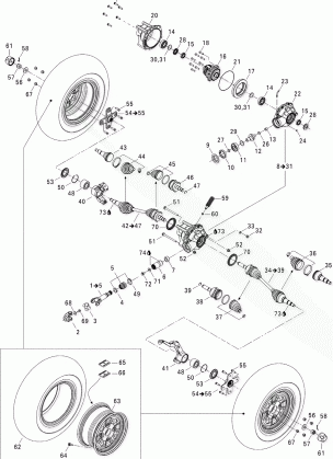 07- Drive System Front XT