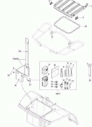 09- Front Storage Compartment