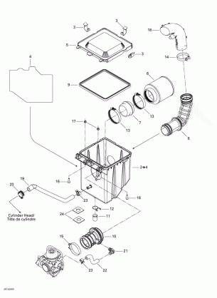 02- Air Intake Silencer