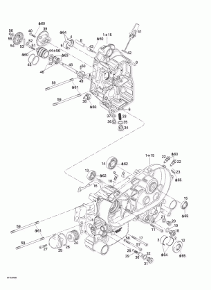 01- Crankcase Water Pump And Oil Pump