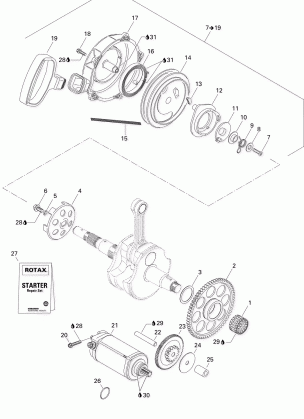 04- Rewind Starter Electric Starter