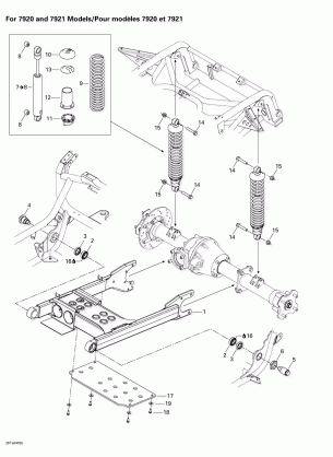 08- Rear Suspension (for 7920 And 7921 Models)