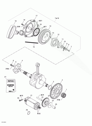 04- Rewind Starter Electric Starter