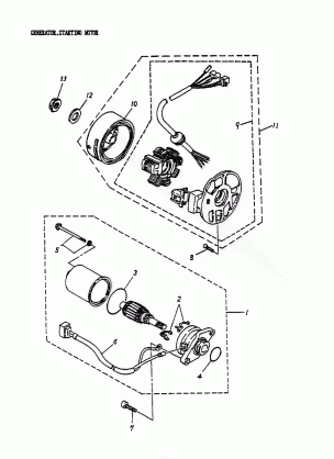 04- Generator Starting Motor