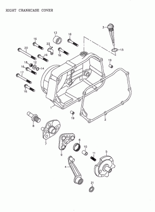 01- Right Crankcase Cover