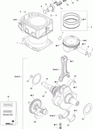 01- Crankshaft And Cylinder