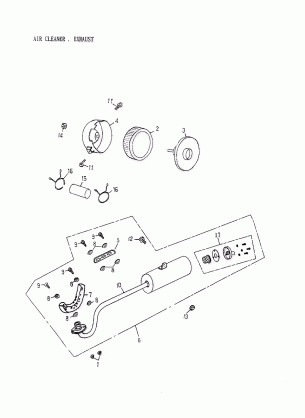 01- Air Cleaner Exhaust (172a-15)