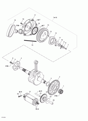 04- Rewind Starter Electric Starter