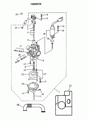 02- Carburetor 166a-06