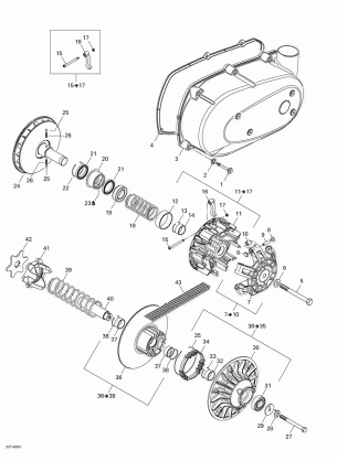 05- Belt And Engine Pulley
