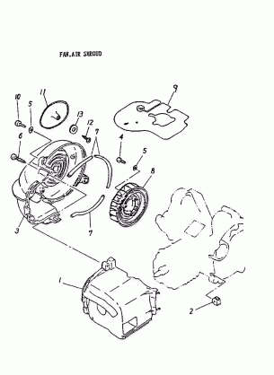 01- Fan Air Shroud 166-03