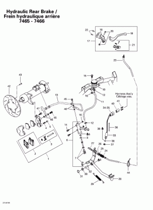 06- Hydraulic Rear Brake (7465 - 7466)