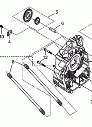 01- Right Crankcase Half