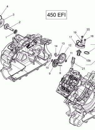 01- Engine Cooling - 450 EFI