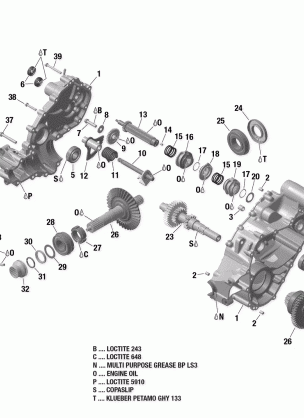 01- Gear Box Output Shaft - GBPS - Package PRO