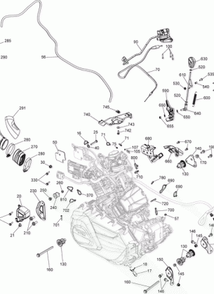 01- Engine And Engine Support - Except XMR