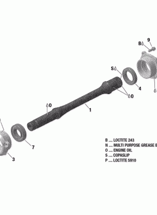 08- Drive Shaft - 570 EFI