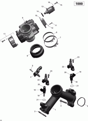 02- Air Intake Manifold And Throttle Body _18R1516