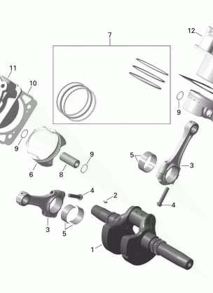 01- Crankshaft Piston And Cylinder _02R1516