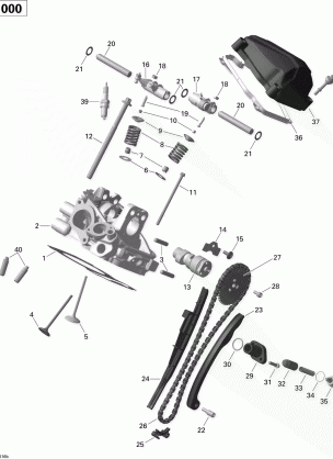 01- Cylinder Head Rear _03R1516b