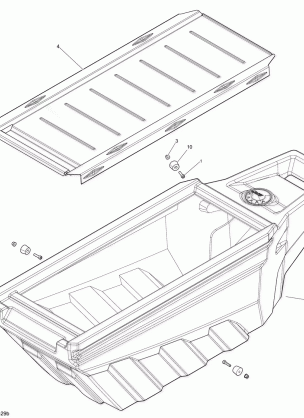 09- Cargo Drawer Box Kit_92T1528b