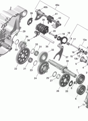 01- Gear Box And Components _72R1502