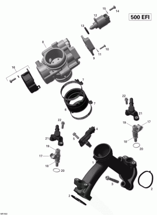 02- Air Intake Manifold And Throttle Body Outlander_18R1502