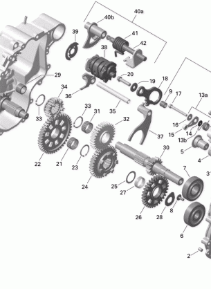 01- Gear Box And Components _72R1505