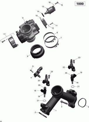 02- Air Intake Manifold And Throttle Body _18R1506