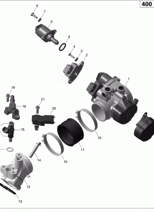 02- Air Intake Manifold And Throttle Body _18R1514