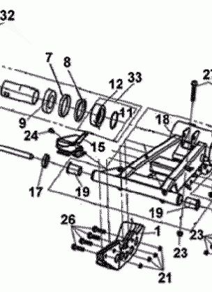 08- Rear Swing Arm North America