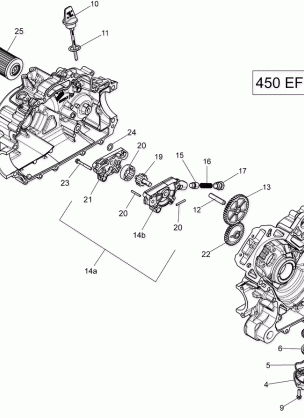 01- Engine Lubrication - 450 EFI