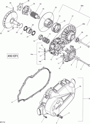 05- Transmission - 450 EFI