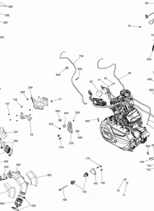 01- Engine G2L - 570 - XMR