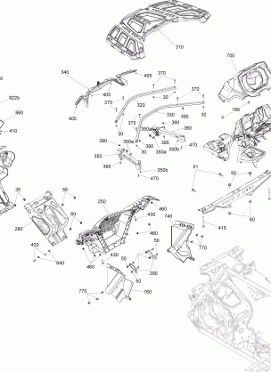 09- Body And Accessories G2 Front Body Parts - Package Hunting